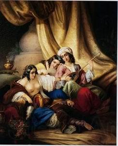 unknow artist Arab or Arabic people and life. Orientalism oil paintings 163 France oil painting art